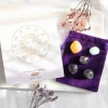 Aquarius Crystal Tumblestone Set -vesimiehen luonnonkivi lahjapakkaus