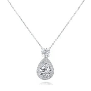 ATHENA BRIDAL | Josiane -pisaranmuotoinen kristallikaulakoru