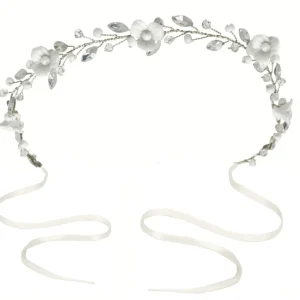 ATHENA BRIDAL | Louise -muotoiltava hiusköynnös (hopea)