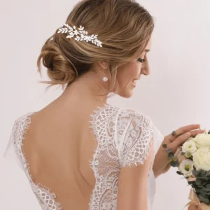 ATHENA BRIDAL | Maëlle -kristallihiuskoriste (kulta)