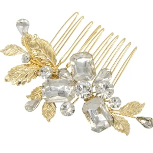 ATHENA BRIDAL | Marion -kristallihiuskoriste (kulta)