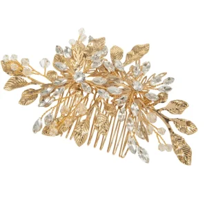 ATHENA BRIDAL | Mireille -kristallihiuskoriste (kulta)