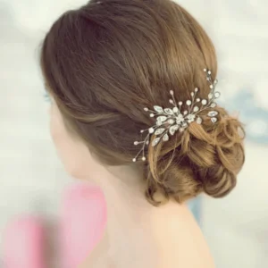 ATHENA BRIDAL | Valentine -hopeinen kristallihiuskoriste