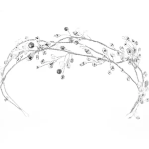 ATHENA BRIDAL | Violette -muotoiltava hiusköynnös (hopea)