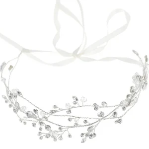 ATHENA BRIDAL | Violette -muotoiltava hiusköynnös (hopea)