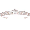 ATHENA BRIDAL, Abigail -ruusukultainen tiara