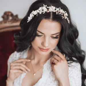 ATHENA BRIDAL, Eleanore -ruusukultainen juhlapanta