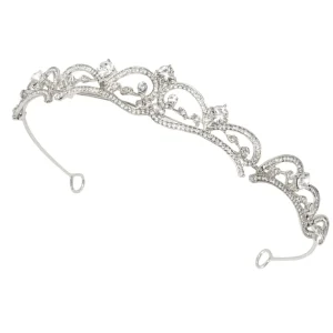 ATHENA BRIDAL, Sabine -hopeinen tiara