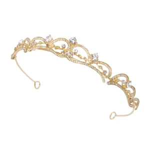 ATHENA BRIDAL, Sabine -kultainen tiara