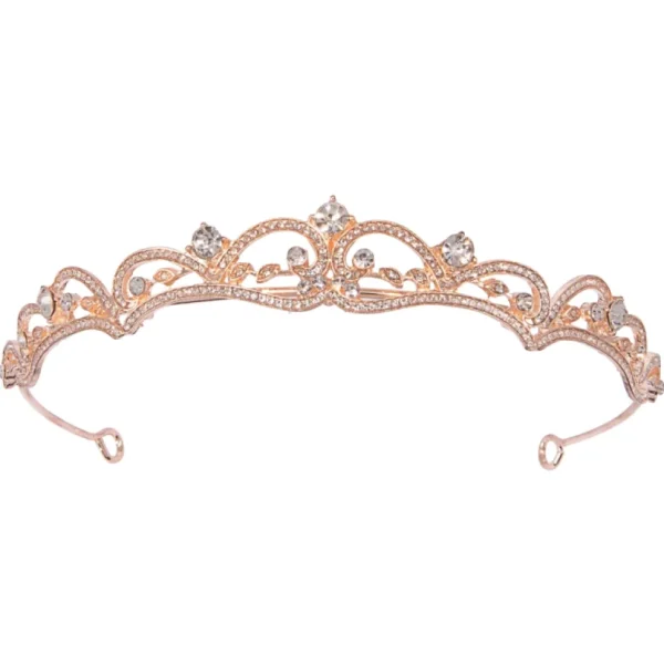 ATHENA BRIDAL, Sabine -ruusukultainen tiara
