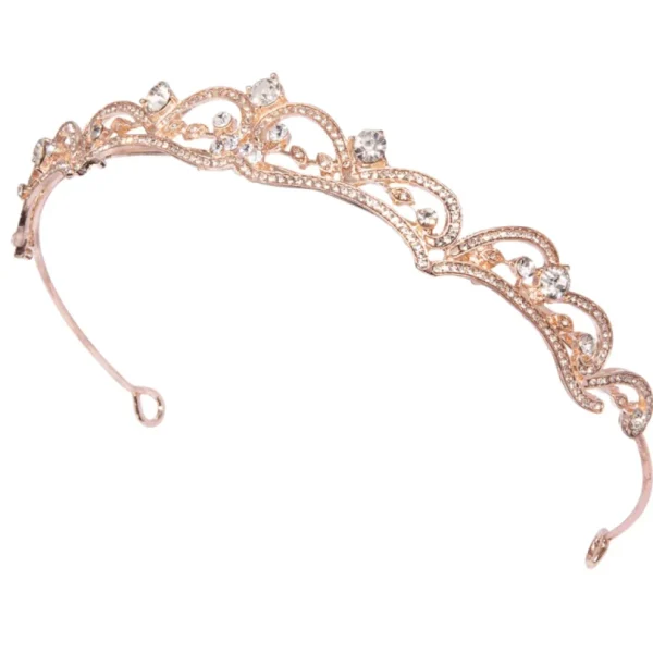 ATHENA BRIDAL, Sabine -ruusukultainen tiara