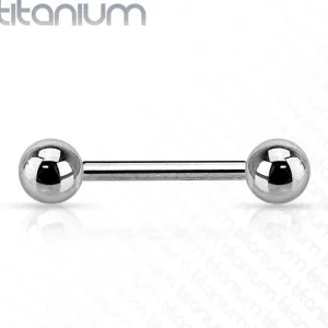 Barbell/kielikoru, Implant Grade Titanium Barbells with 5mm Balls