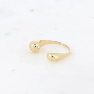 BOHM PARIS | Bague Mercer -kivetön kirurginterässormus (kulta)