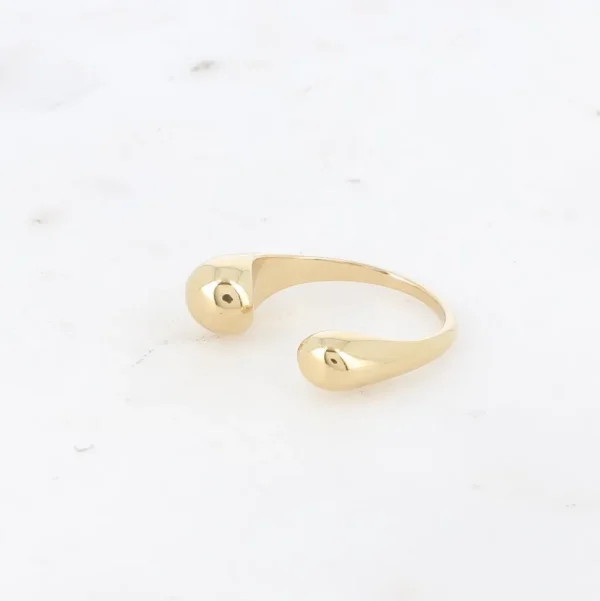 BOHM PARIS | Bague Mercer -kivetön kirurginterässormus (kulta)
