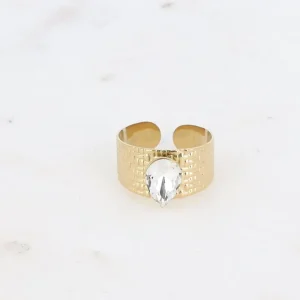 BOHM PARIS | Bague Rochelle -kirkas kirurginterässormus