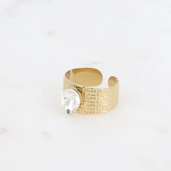 BOHM PARIS | Bague Rochelle -kirkas kirurginterässormus