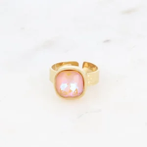 BOHM PARIS | Bague Sivaria -persikkainen kirurginterässormus