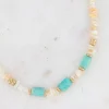 BOHM PARIS | Collier Ambérine -turkoosi kivikaulakoru
