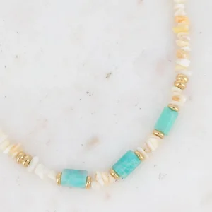 BOHM PARIS | Collier Ambérine -turkoosi kivikaulakoru