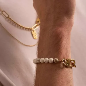 BOHM PARIS Stockholm | Bracelet Kelly -kirurginteräsrannekoru (kulta)