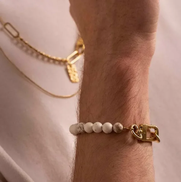 BOHM PARIS Stockholm | Bracelet Kelly -kirurginteräsrannekoru (kulta)