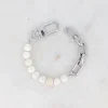 BOHM PARIS Stockholm | Bracelet Kelly -kirurginteräsrannekoru (hopea)