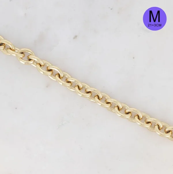 BOHM PARIS Stockholm | Bracelet Soufyane -kirurginteräsrannekoru (kulta)