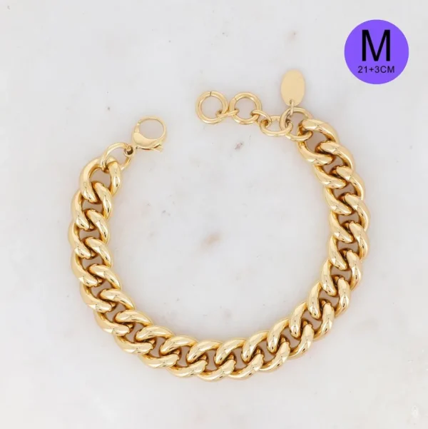 BOHM PARIS Stockholm | Bracelet Cooper -kirurginteräsrannekoru
