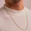 BOHM PARIS Stockholm | Collier Kim -kirurginteräsketju (kulta, 60cm)