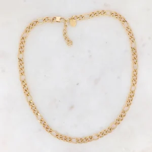 BOHM PARIS Stockholm | Collier Sam -kirurginteräsketju (kulta)