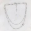 BOHM PARIS Stockholm | Collier Vivien -kirurginteräsketju (hopea)