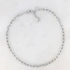 BOHM PARIS Stockholm | Collier Damien -kirurginteräsketju (hopea)