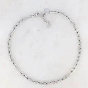 BOHM PARIS Stockholm | Collier Damien -kirurginteräsketju (hopea)