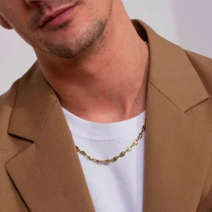 BOHM PARIS Stockholm | Collier Loan -kirurginteräsketju (kulta)