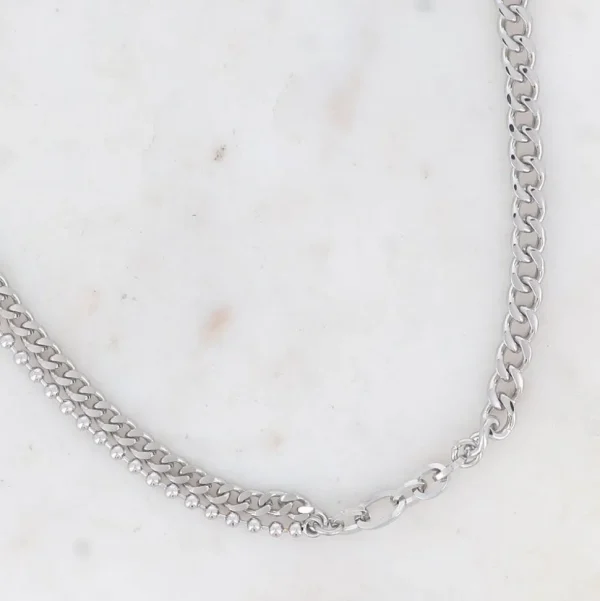 BOHM PARIS Stockholm | Collier Morgan -kirurginteräsketju