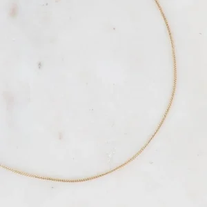 BOHM PARIS Stockholm | Collier Kim -kirurginteräsketju (kulta, 60cm)