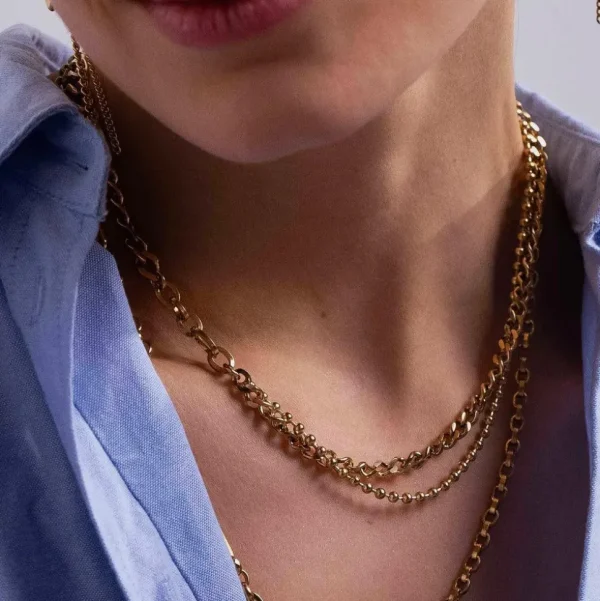 BOHM PARIS Stockholm | Collier Morgan -kirurginteräsketju