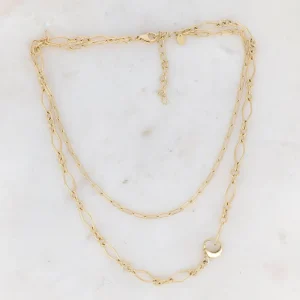 BOHM PARIS Stockholm | Collier Vivien -kirurginteräsketju (kulta)