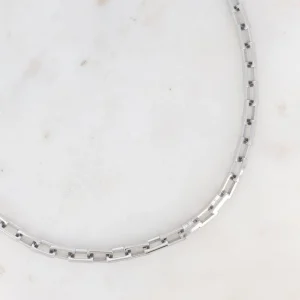 BOHM PARIS Stockholm | Collier Damien -kirurginteräsketju (hopea)