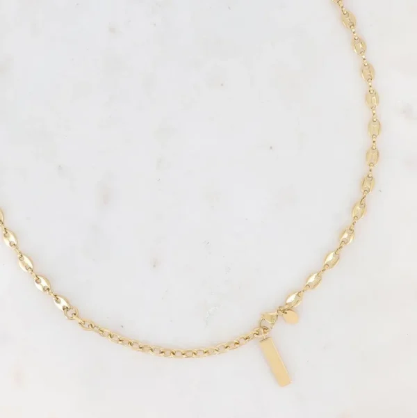 BOHM PARIS Stockholm | Collier Loan -kirurginteräsketju (kulta)