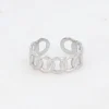 BOHM PARIS | Bague Coline -kirurginterässormus (hopea)