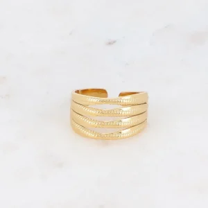 BOHM PARIS | Bague Juliana -kirurginterässormus (kulta)