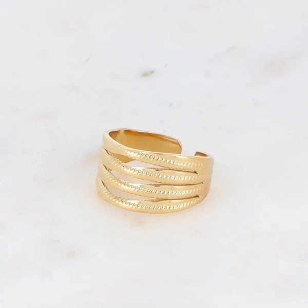 BOHM PARIS | Bague Juliana -kirurginterässormus (kulta)