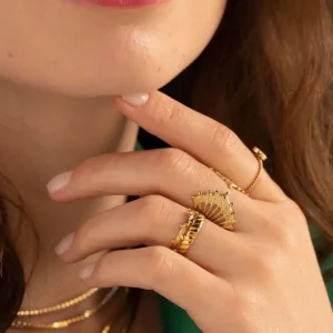 BOHM PARIS | Bague Katiy -kirurginterässormus (kulta)