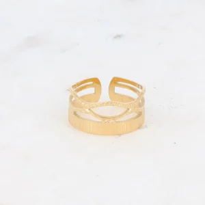 BOHM PARIS | Bague Tyana -kirurginterässormus (kulta)