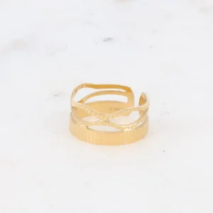 BOHM PARIS | Bague Tyana -kirurginterässormus (kulta)