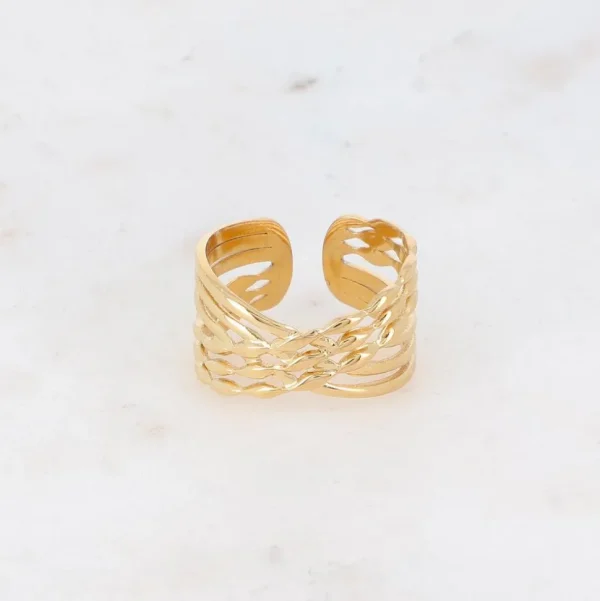BOHM PARIS | Bague Wendy -kirurginterässormus (kulta)