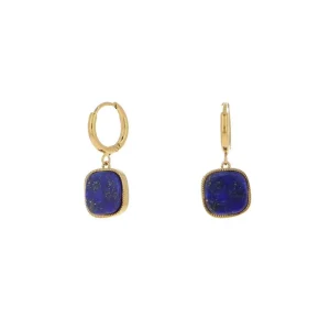 BOHM PARIS | Boucles Gigi -korvakorut lapis lazuli kivellä