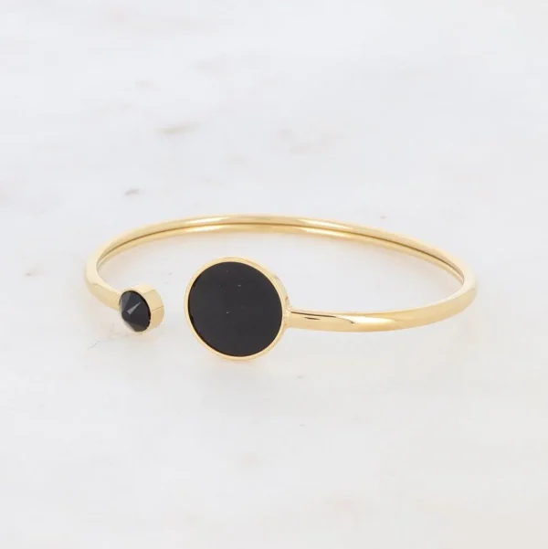 BOHM PARIS | Bracelet Bliss -musta onyx rannekoru