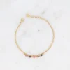 BOHM PARIS | Bracelet Maximilien -rhodoniitti rannekoru